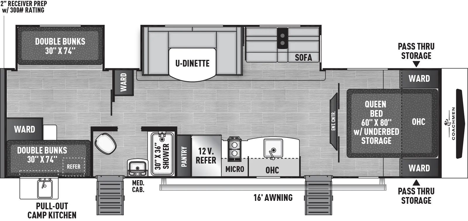 Freedom Express Select 31SE Floorplan